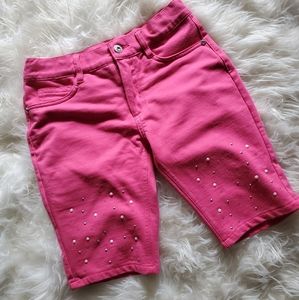 Jeweled Bermuda Shorts